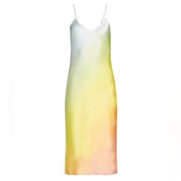 Cami NYC Raven Silk Tye-die Dress - Picture 3 of 3